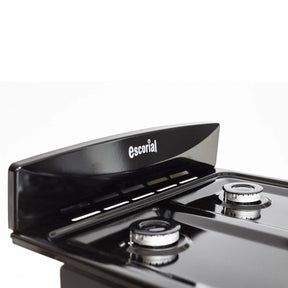 Cocina Escorial Candor 51 cm gas envasado negra