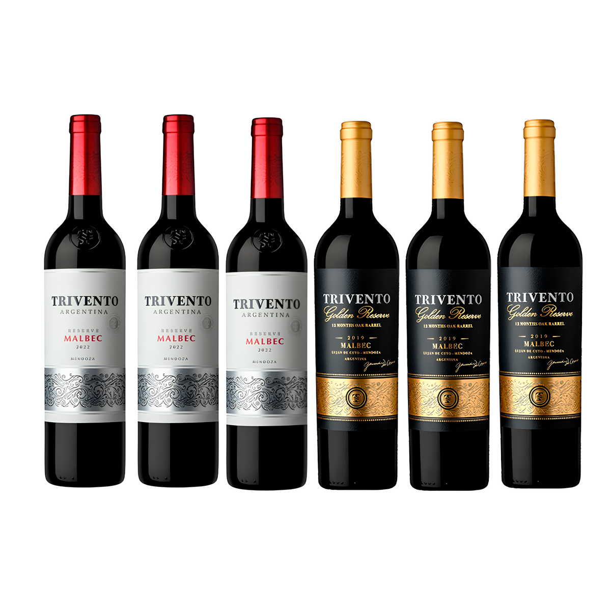 Bodega Trivento – Línea Trivento Reserve & Trivento Golden Reserve (x6)